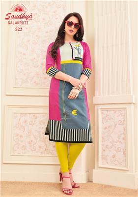 SANDHYA KALAKRUTI VOL 16 UNSTITCHED WHOLESALE KURTIS