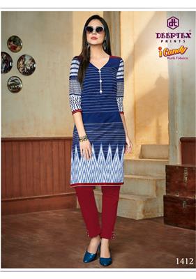 DEEPTEX I CANDY VOL 14 UNSTITCHED KURTIS DELAER