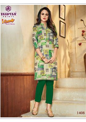 DEEPTEX I CANDY VOL 14 UNSTITCHED KURTIS DELAER