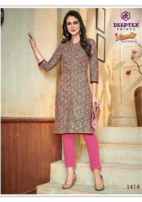 DEEPTEX I CANDY VOL 14 UNSTITCHED KURTIS DELAER