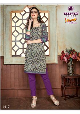 DEEPTEX I CANDY VOL 14 UNSTITCHED KURTIS DELAER