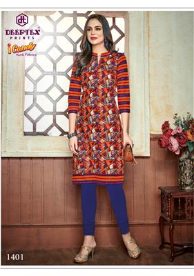 DEEPTEX I CANDY VOL 14 UNSTITCHED KURTIS DELAER