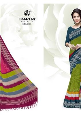 DEEPTEX IKKAT SAREE VOL 2