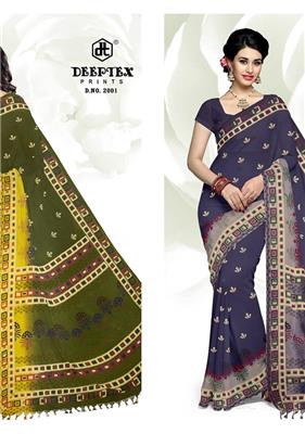 DEEPTEX IKKAT SAREE VOL 2