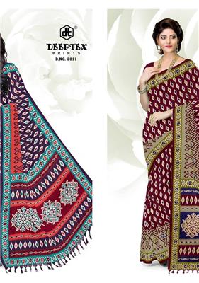 DEEPTEX IKKAT SAREE VOL 2