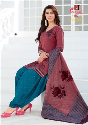 GANPATI JEEYA PATIYALA VOL 1_HEAVY_COTTON_CHURIDAR_SUITS_09