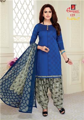 GANPATI JEEYA PATIYALA VOL 1_HEAVY_COTTON_CHURIDAR_SUITS_15