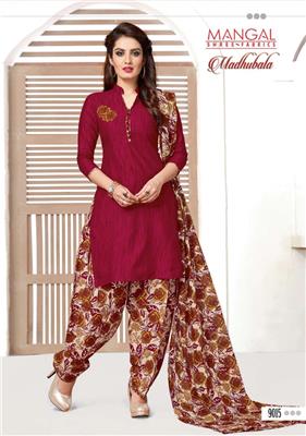 MANGAL SHREE MADHUBALA VOL 9_WHOLESALE_PURE_HEAVY_COTTON_DRESS_MATERIAL_22