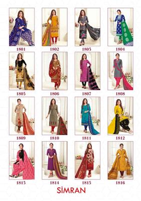 Mf Simran Vol 8_Wholesale_Pure_Cotton_Dress_21