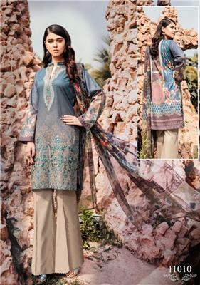 MF PAKISTANI IZNIK CHINON VOL 1_WHOLESALE_PURE_COTTON_DRESS_MATERIAL_11