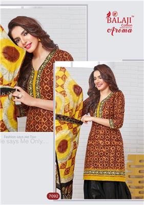 BALAJI AROMA VOL 12_WHOLESALE_PURE_COTTON_CHURIDAR_DRESS_MATERIAL_25