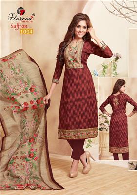 FLOREON SAFFRON VOL 1_WHOLESALE_PURE_CAMBRIC_COTTON_DRESS_MATERIAL_04