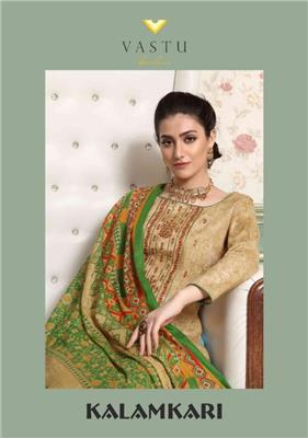 Vastu Kalamkari Lawn Vol 1_wholesale_lawn_cotton_dress_material_12