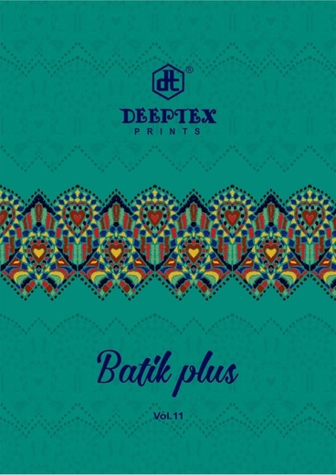 Authorized DEEPTEX BATIK PLUS VOL 11 Wholesale  Dealer & Supplier from Surat
