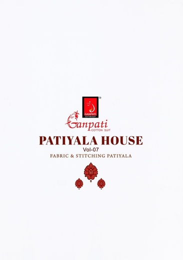 Authorized GANPATI PATIYALA HOUSE RUHI VOL 7 Wholesale  Dealer & Supplier from Surat