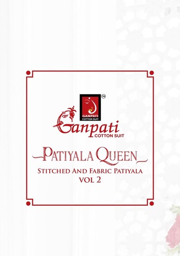 Authorized GANPATI PATIYALA QUEEN RUHI VOL 2 Wholesale  Dealer & Supplier from Surat